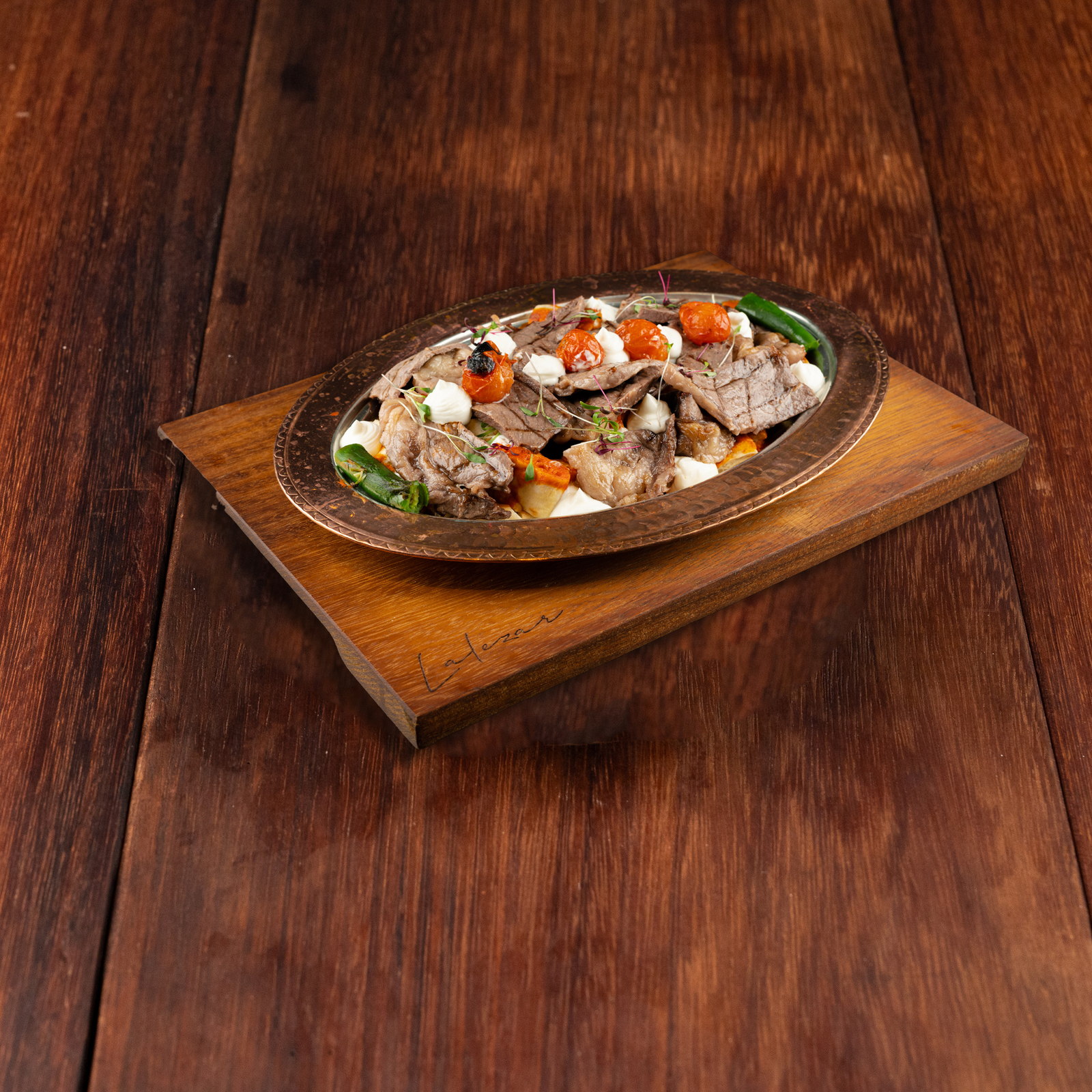 Beef Striploin Iskender