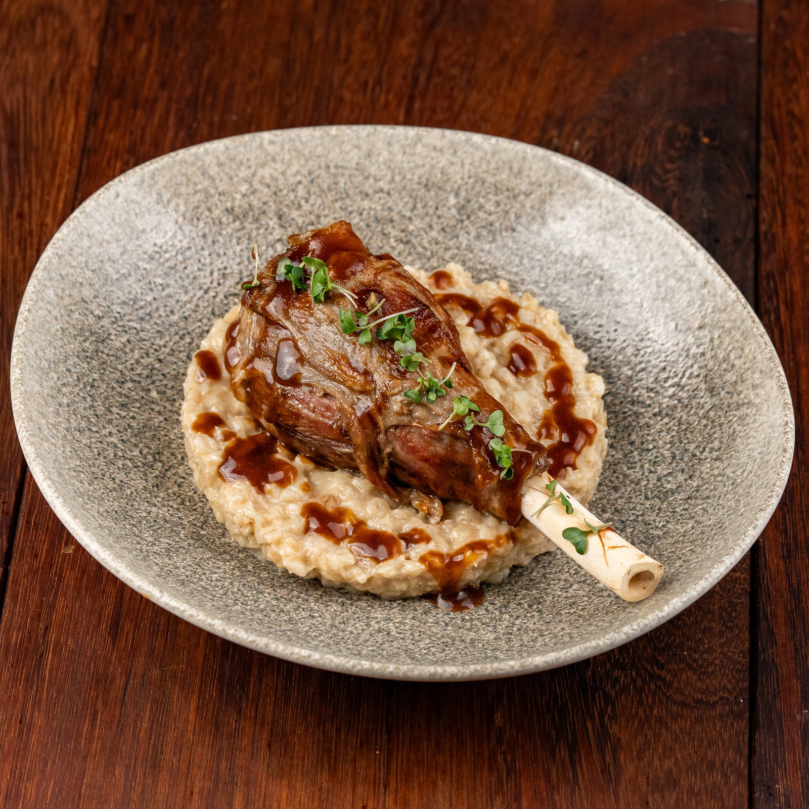 LAMB SHANK WITH WHEAT