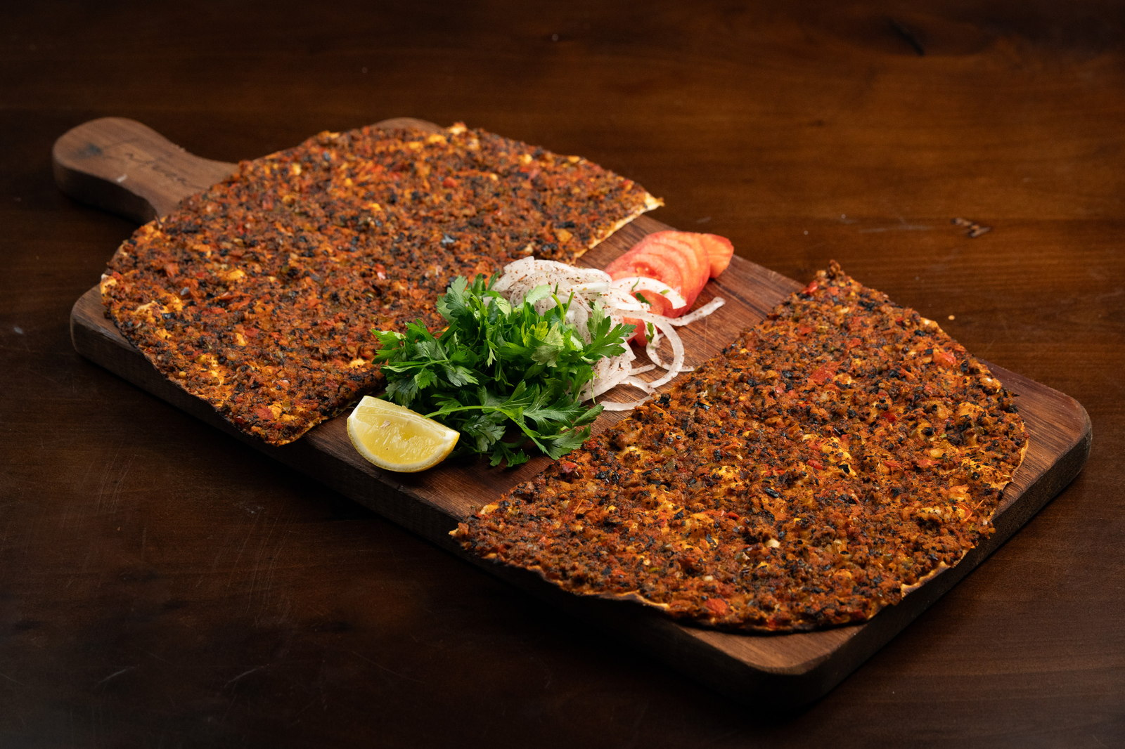 Spicy Lahmacun