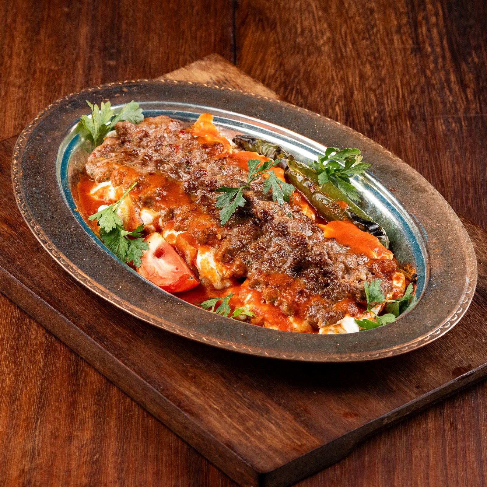 Kebab with Yogurt