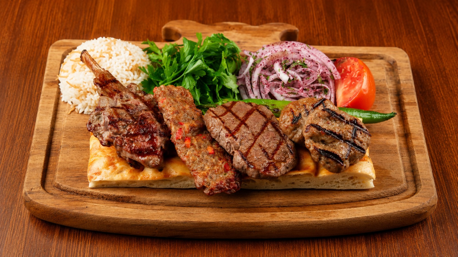 Grilled Beef and Lamb Platter