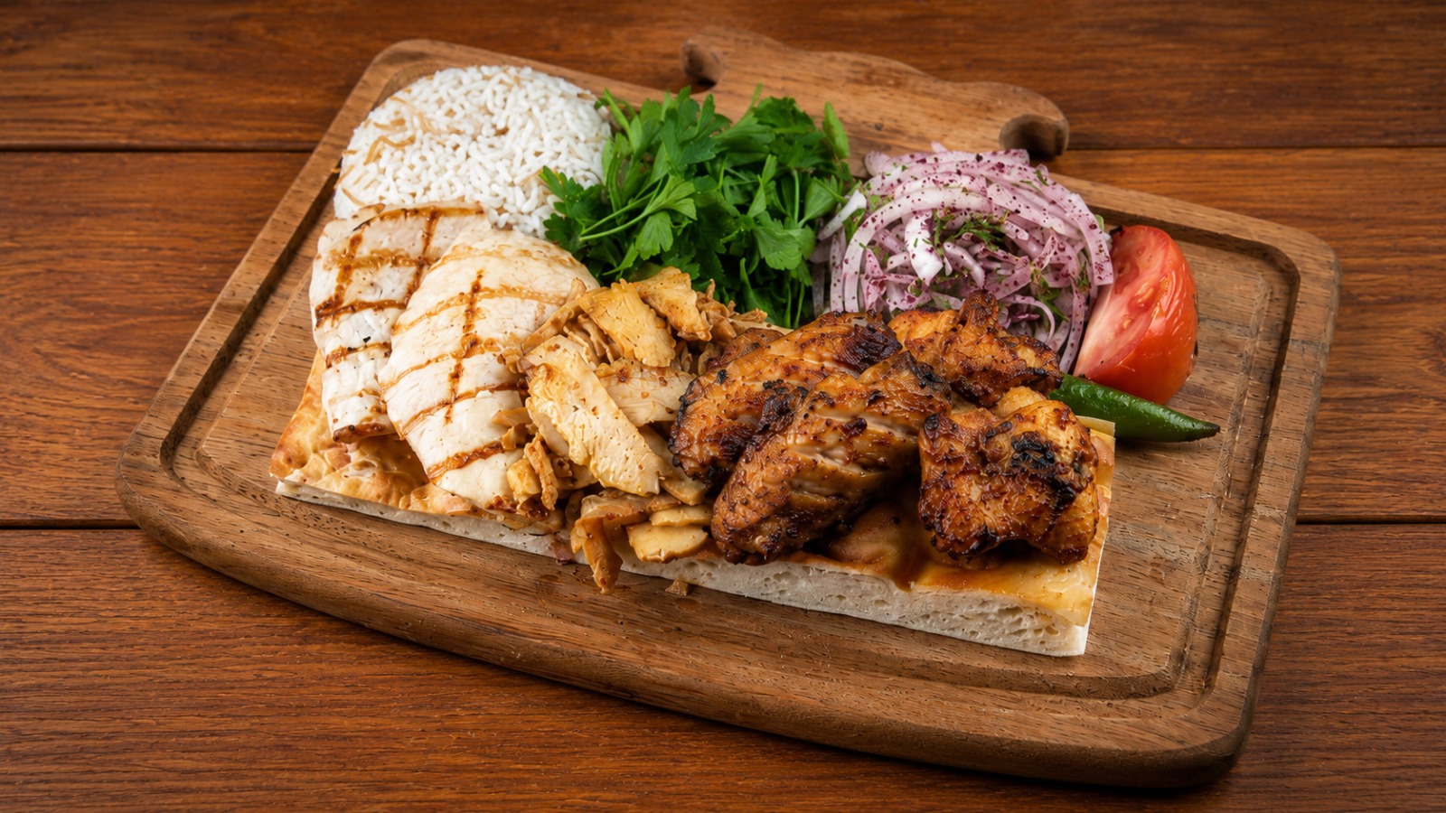 Mixed Grilled Chicken Platter