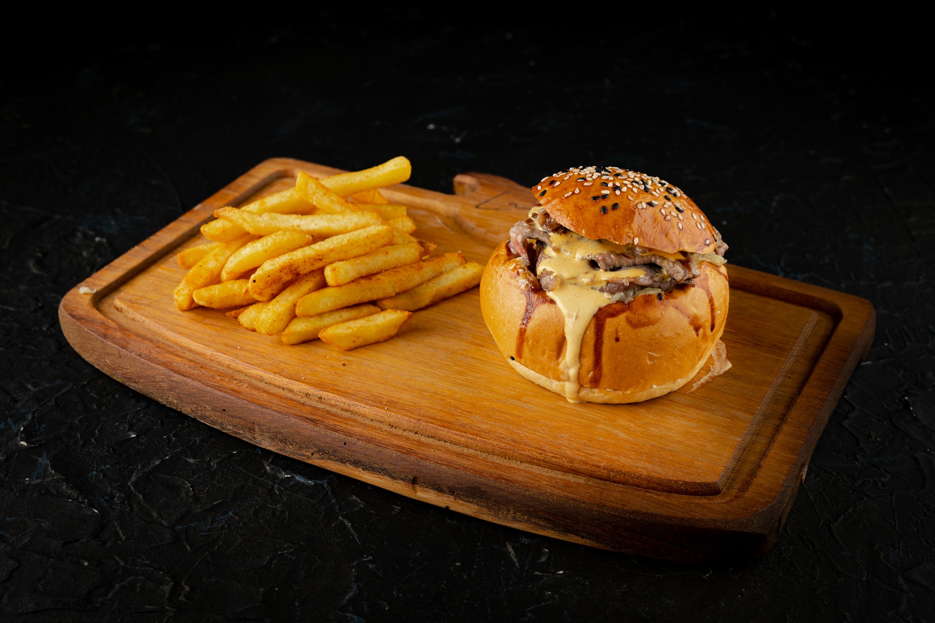 Striploin Burger