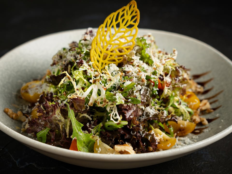 Green Salad With Tulum Cheese