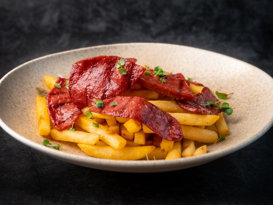 French Fries And Sujuk