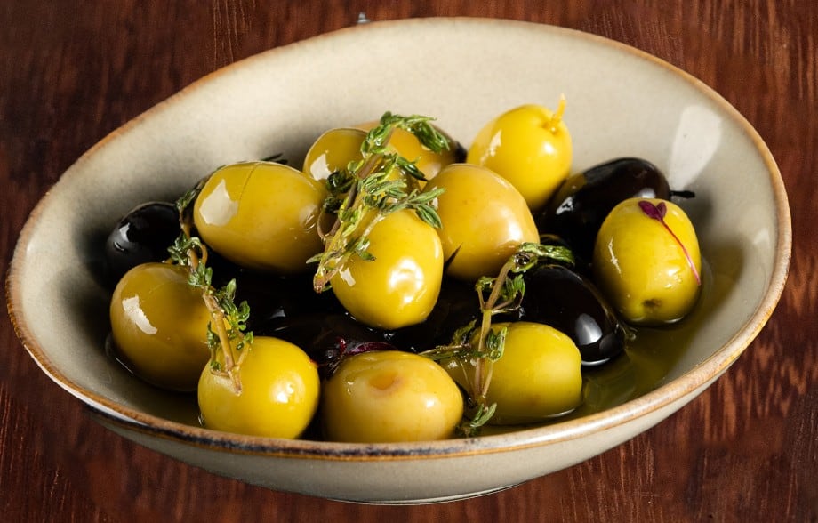 Black Olive With Green Olive