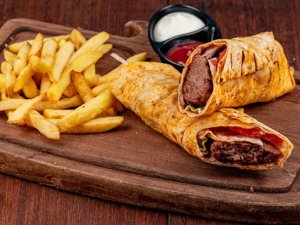 Meatballs Wrap