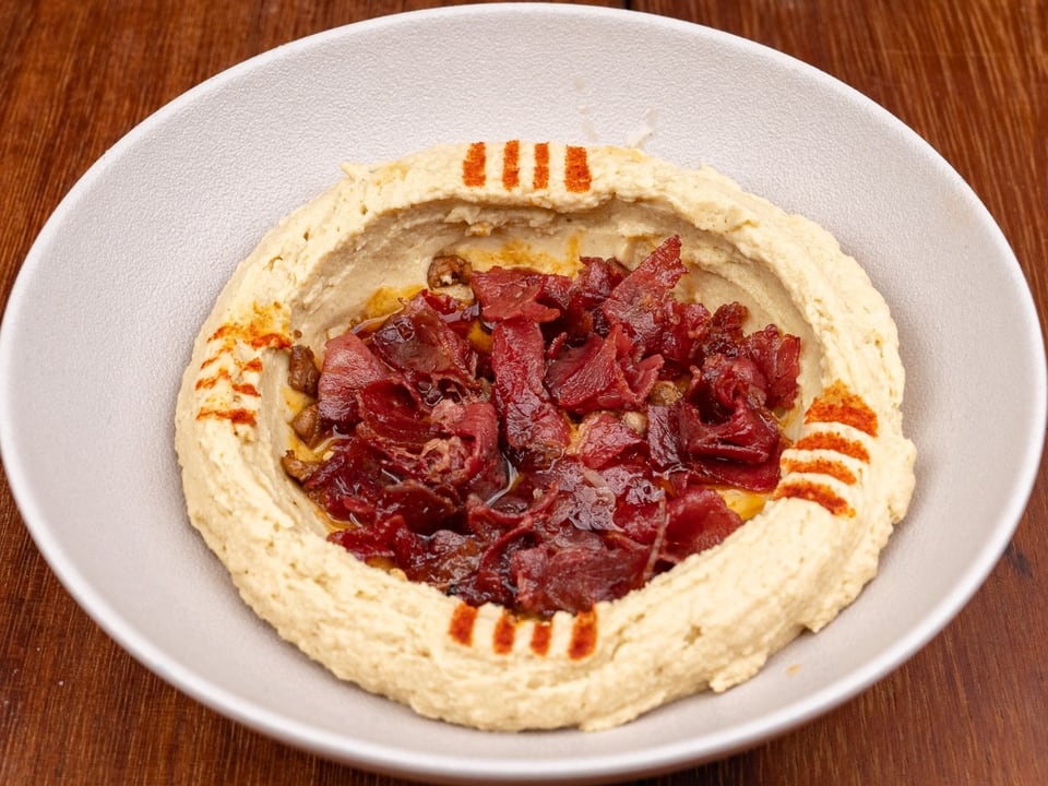 Hummus Beef Bacon